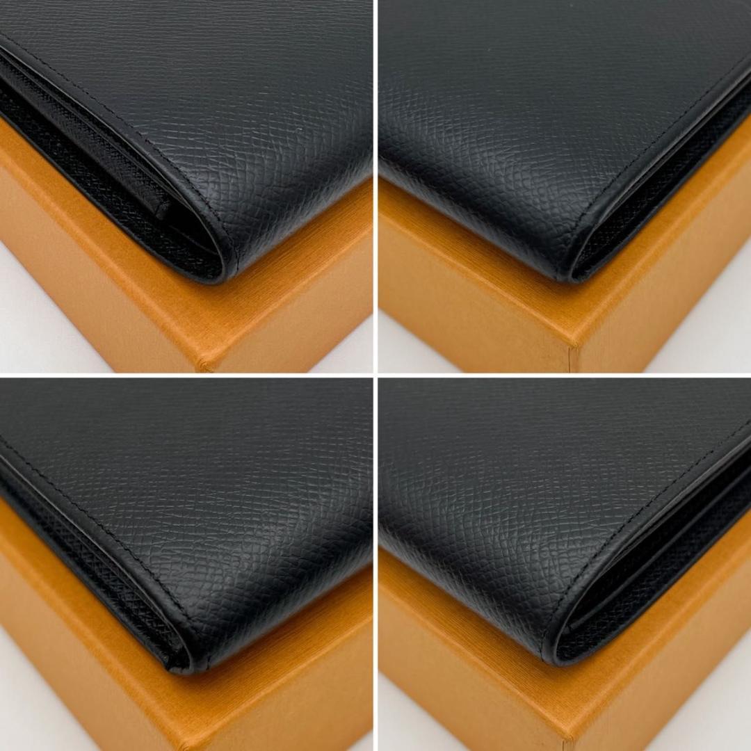 【美品】ヴィトン タイガ ポルトフォイユ フロリン 財布 黒 M31112