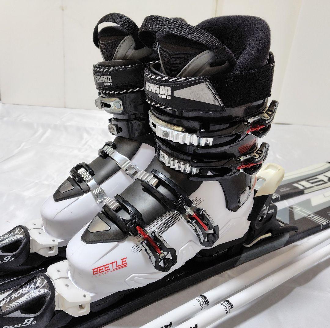 H■スキーセット■CARVIG156cm■HANSON26〜26.5cm