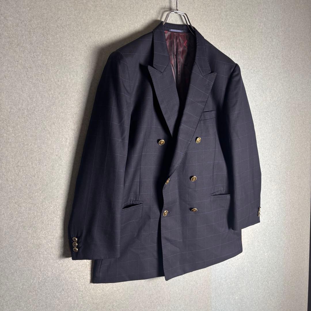 ✮スーツ　セットアップ　カシミヤ混　dunhill×DANKAN　美品　L✮