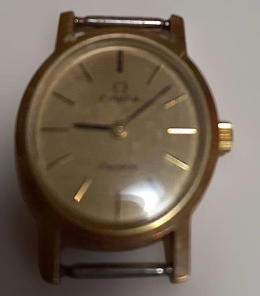 OMEGA Geneve 金色腕時計