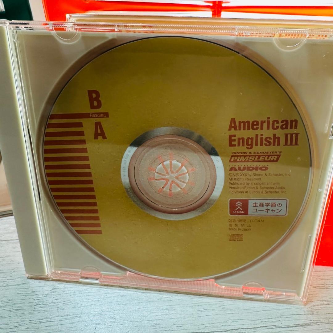 American English Ⅰ& Ⅱ & Ⅲ CD48セット ピンズラー