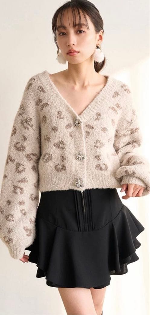 新作新品タグ付き　スナイデル♡ レイヤードフリルミニスカショーパン