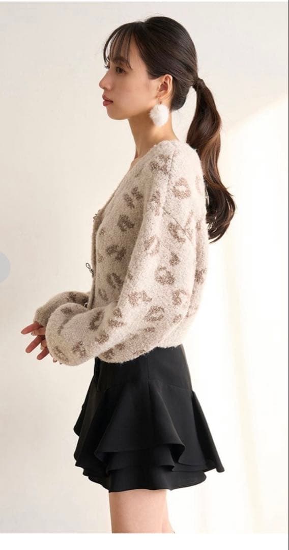 新作新品タグ付き　スナイデル♡ レイヤードフリルミニスカショーパン