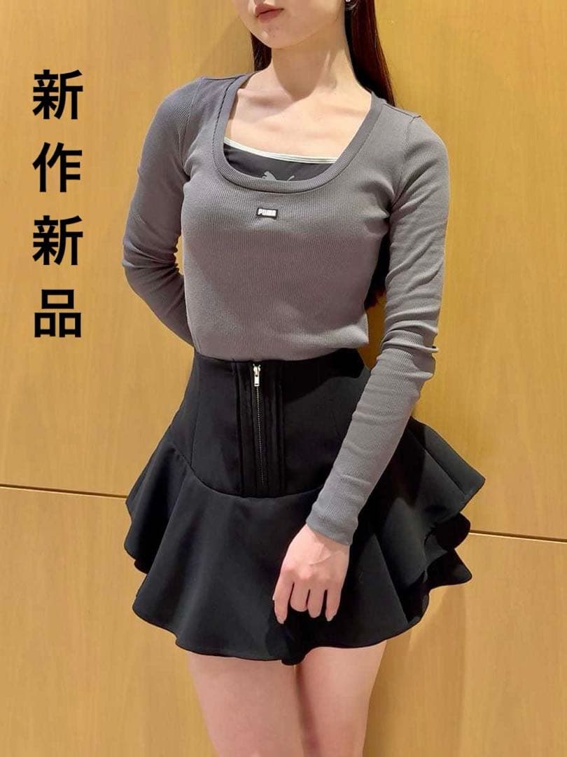 新作新品タグ付き　スナイデル♡ レイヤードフリルミニスカショーパン