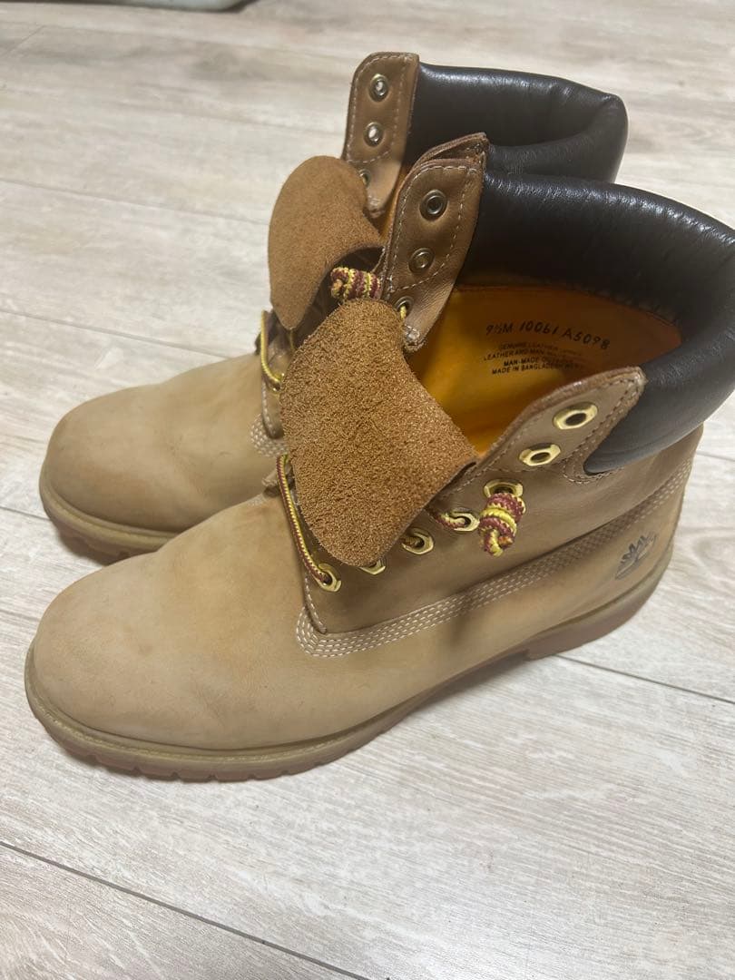 Timberland イエローブーツ　27.5cm