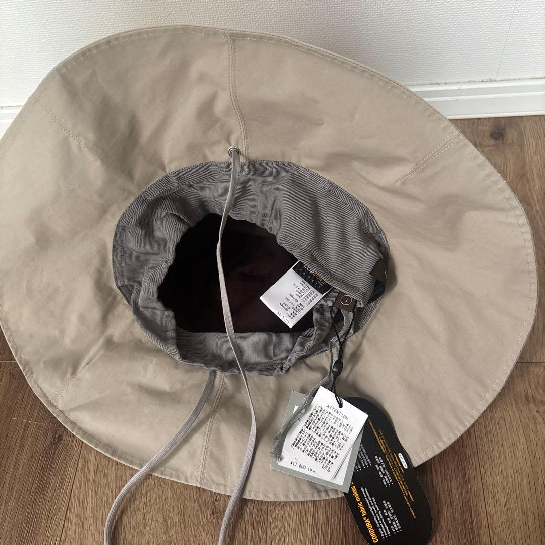 新品　KIJIMA TAKAYUKI キジマタカユキ　ナイロンサファリハット