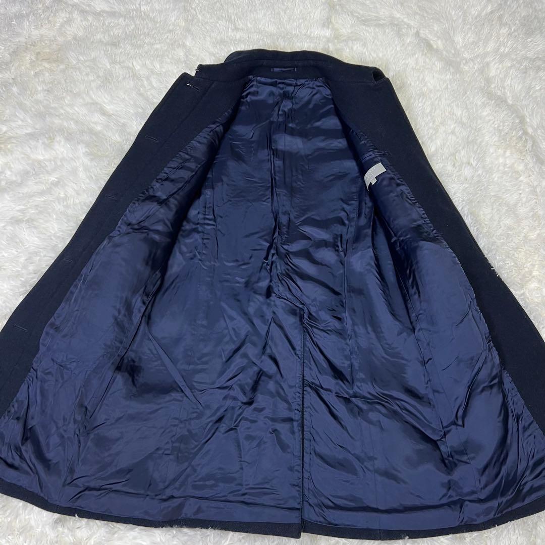 【人気✨️】マーガレットハウエル　ステンカラーウールコート　カシミア混　メルトン