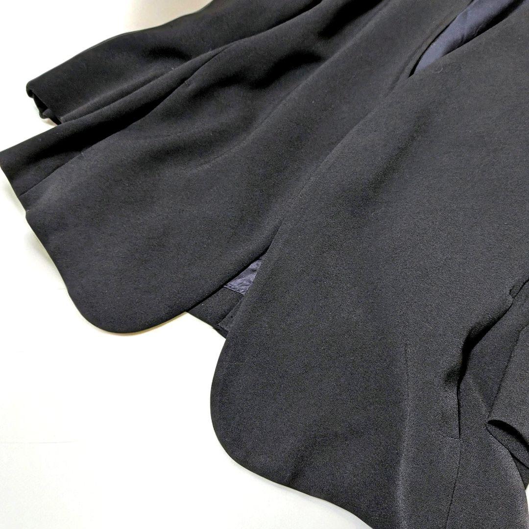 NO CONTROL AIR アセテート混 ノーカラージャケット 日本製