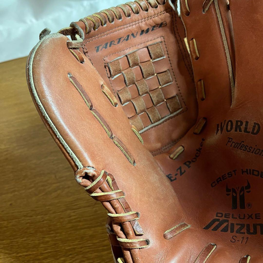 ミズノ ワールドウィン プロフェッショナル 一般硬式？ グローブ グラブ 美品