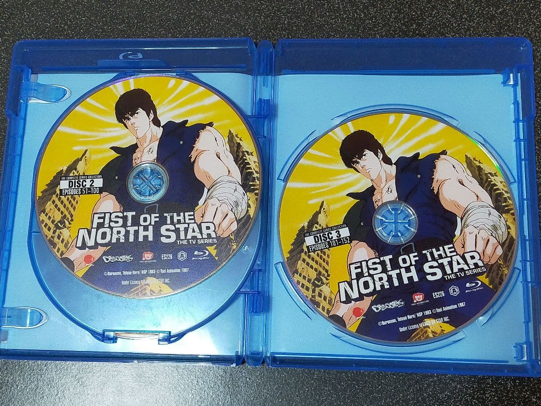 北斗の拳 北斗の拳2 北米版 Blu-ray TVシリーズ全話収録