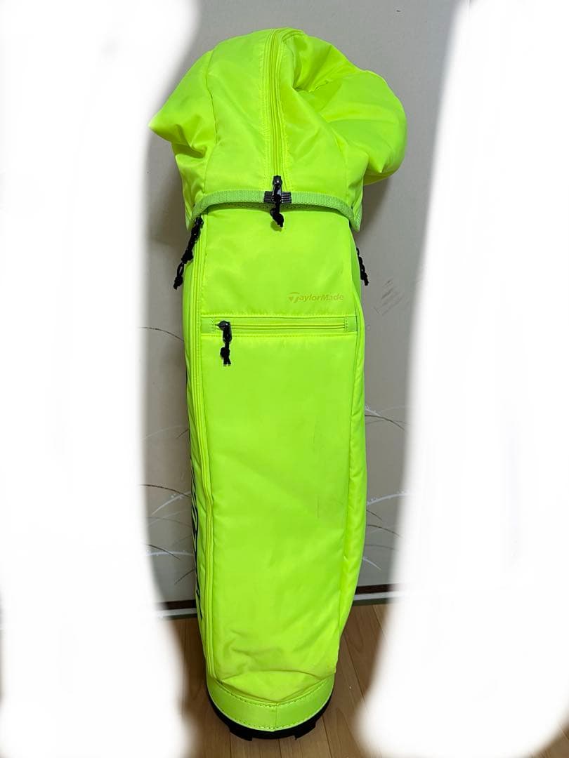 TAYLORMADE 蛍光イエロー キャディバッグ
