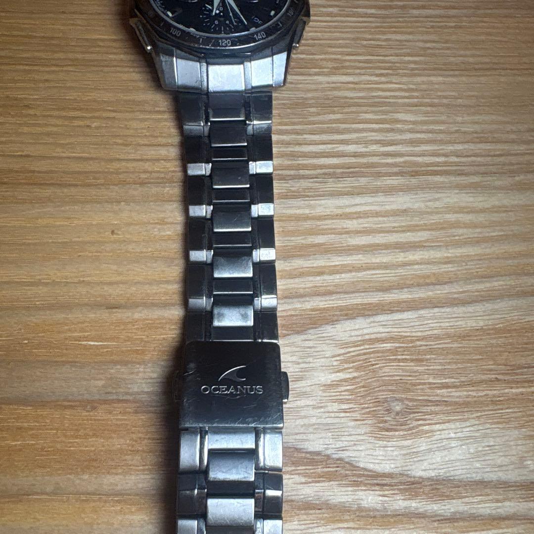 時計動作良 ジャンク CASIO OCEANUS OCW-S1000J-1AJF