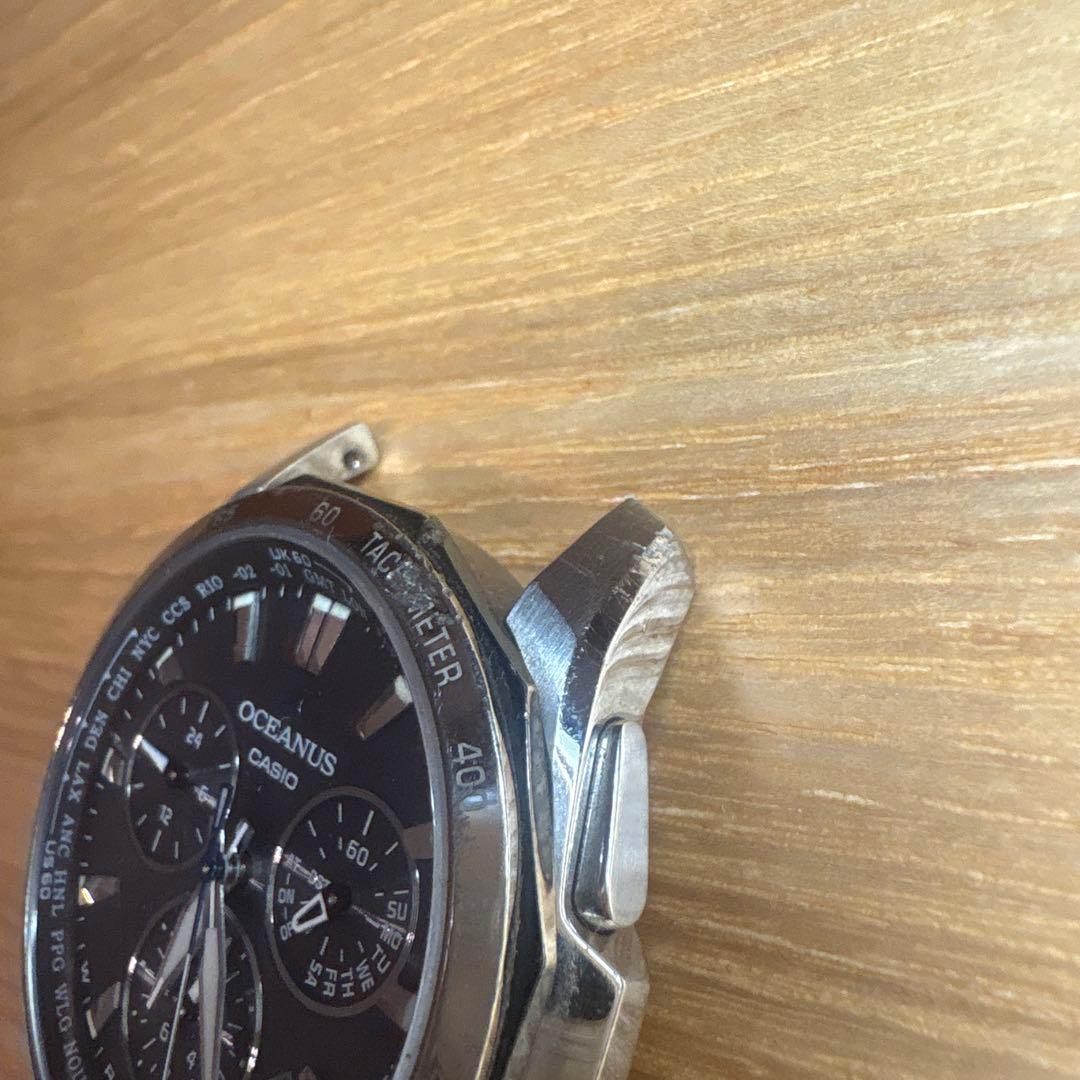 時計動作良 ジャンク CASIO OCEANUS OCW-S1000J-1AJF