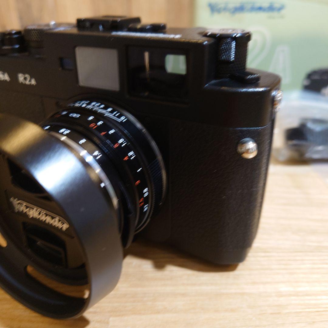 Voigtlander　BESSA R2A 　レンズ40mm　サイドグリップ　箱