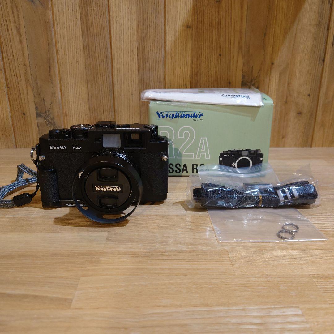 Voigtlander　BESSA R2A 　レンズ40mm　サイドグリップ　箱