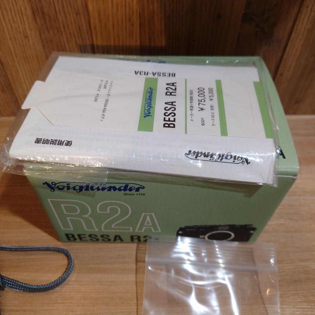 Voigtlander　BESSA R2A 　レンズ40mm　サイドグリップ　箱