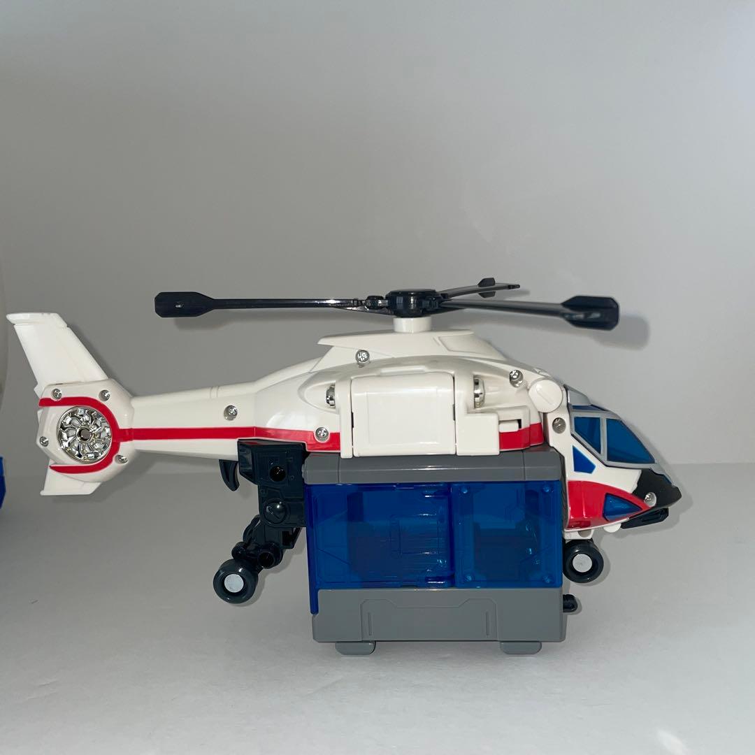 激レア トミカ ドクターコンテナヘリ & コンテナキャリアカー Wセット 美品