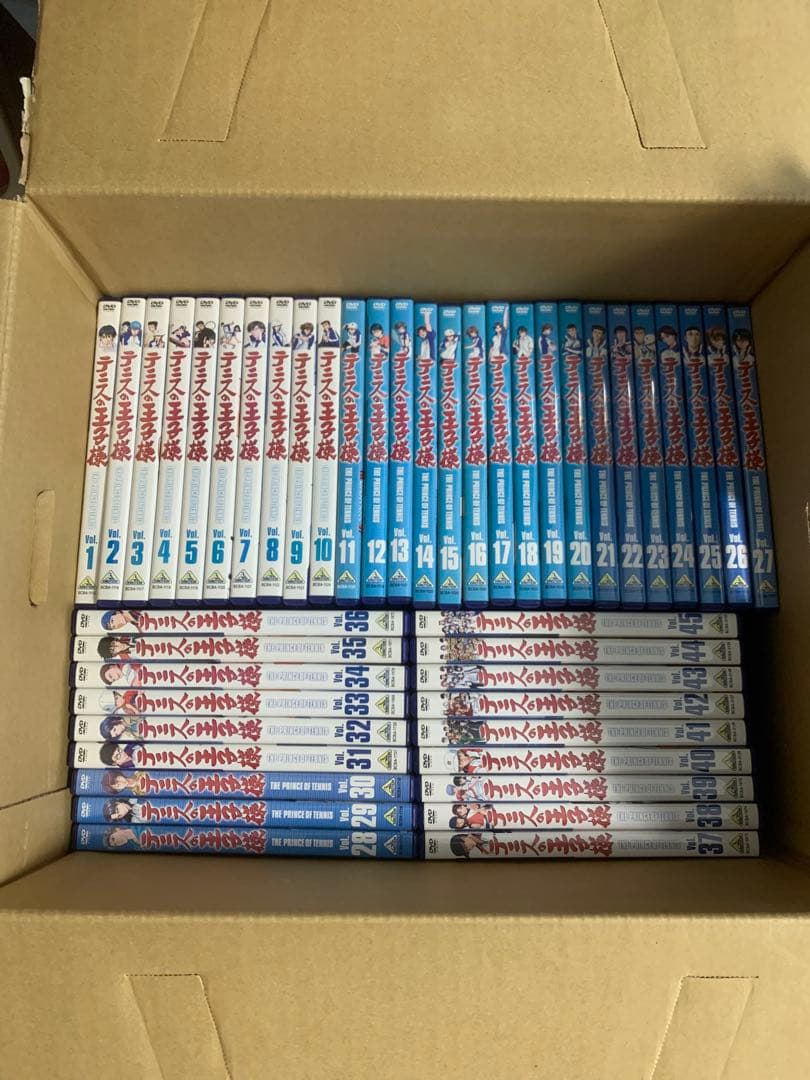 DVD テニスの王子様 テニプリ 全巻セット 全45巻