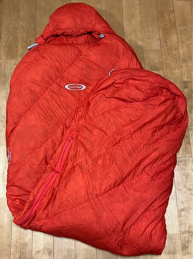 モンベル U.L.スパイラルダウンハガー 800 #1 ショート 寝袋 シュラフ