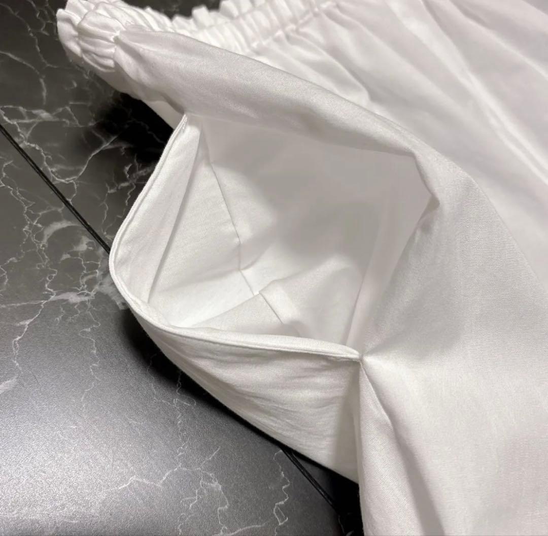 ピンクハウス 裾ローン使い ７分丈 ５分丈 ドロワーズパンツ 段々フリルF