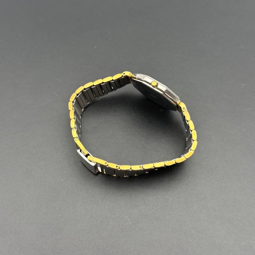 人気/稼働✨YSL イヴサンローラン オクタゴン 腕時計 コンビカラー クォーツ