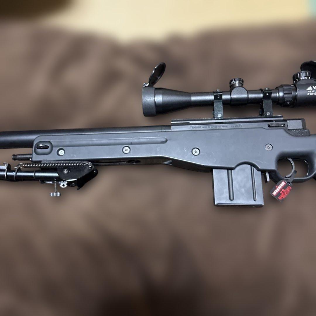 な*け様 東京マルイ スナイパーライフル L96 AWS ブラック スコープ バ