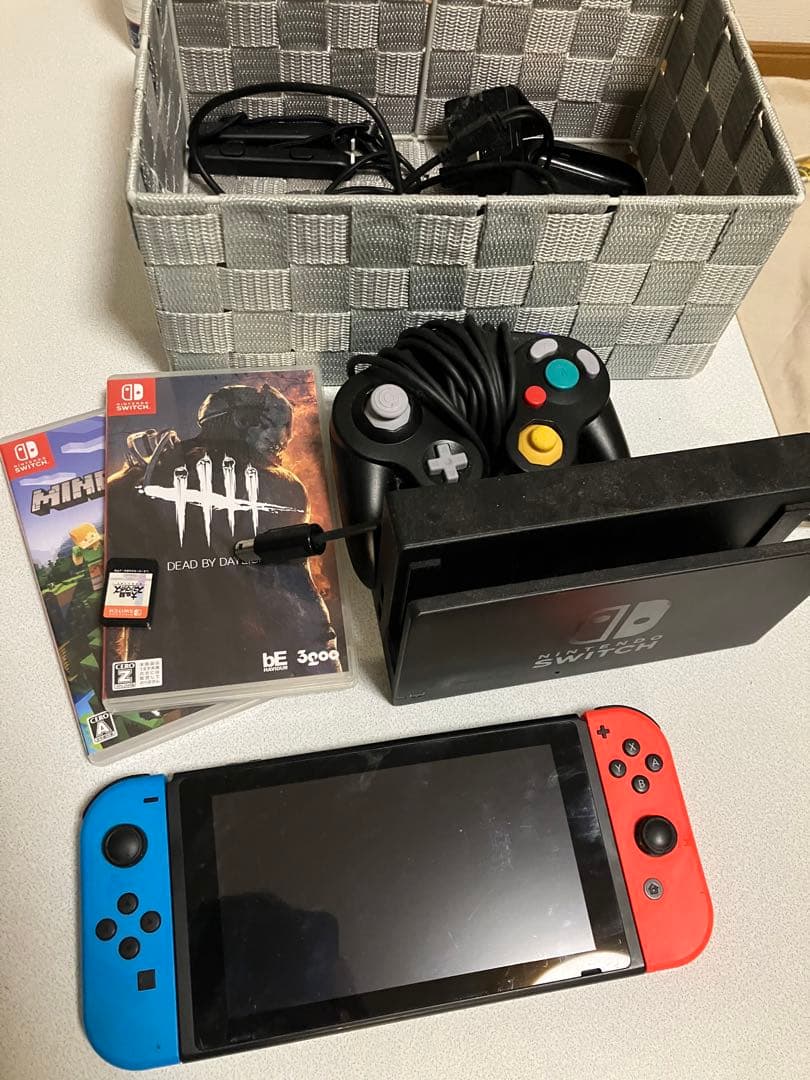 Nintendo Switch 本体 青/赤 コントローラー　GCコン等