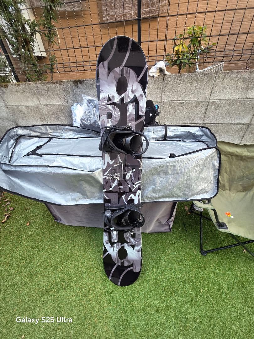 スノーボード カモフラージュデザイン セット