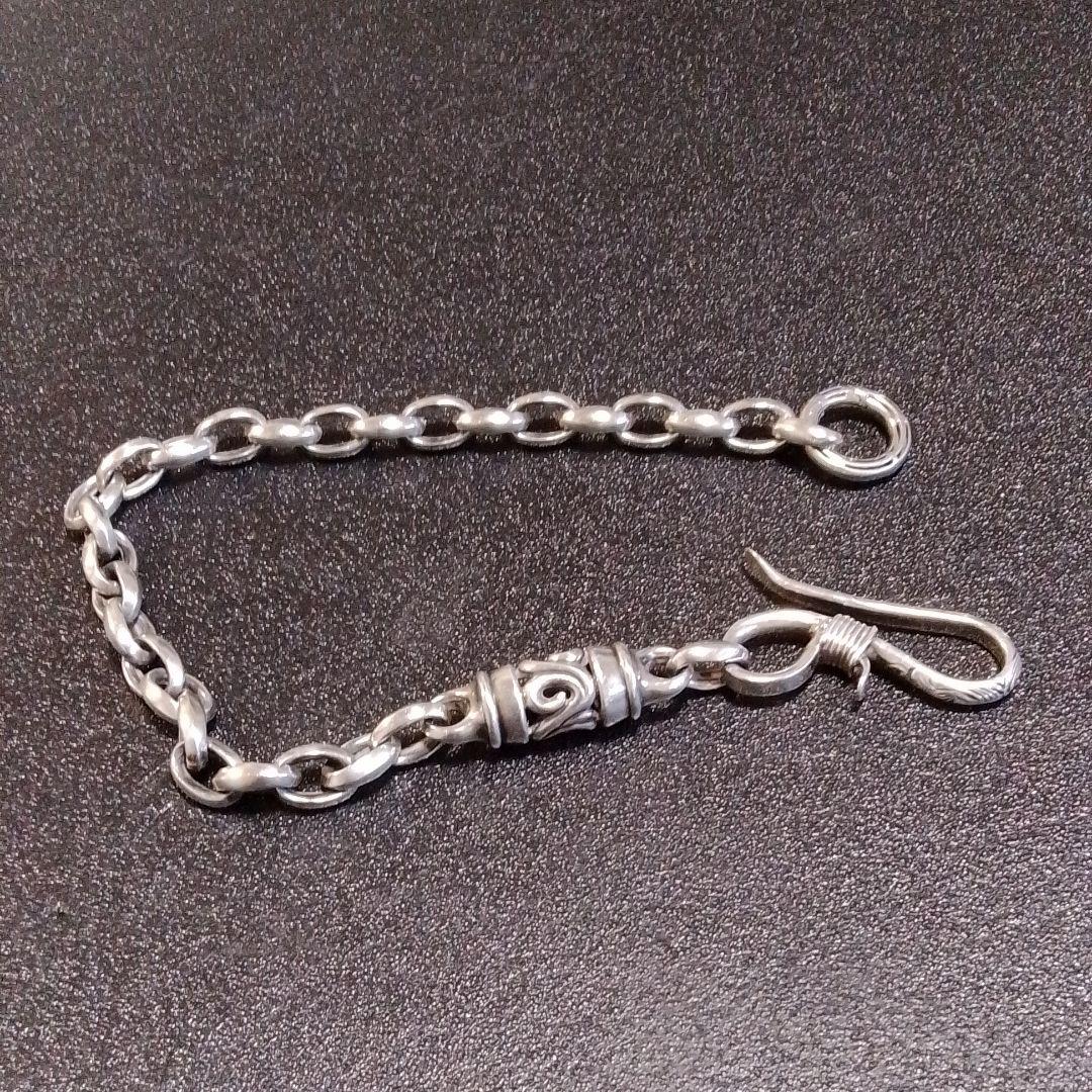 シルバー925 ウォレットチェーン 　（1点物）