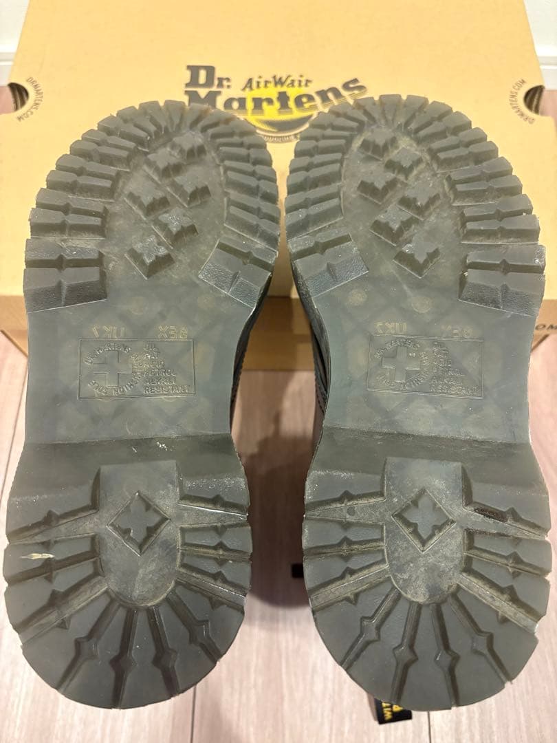 【美品】Dr.Martens JADON UK7 黒 厚底 8ホール 26cm