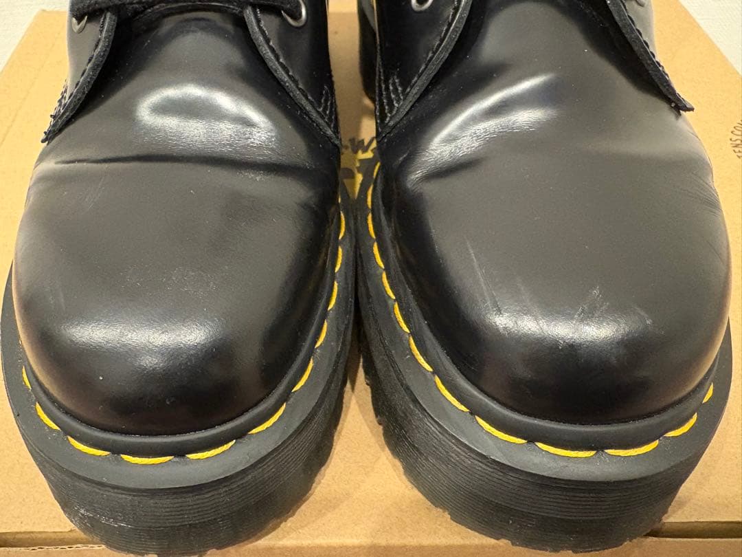 【美品】Dr.Martens JADON UK7 黒 厚底 8ホール 26cm