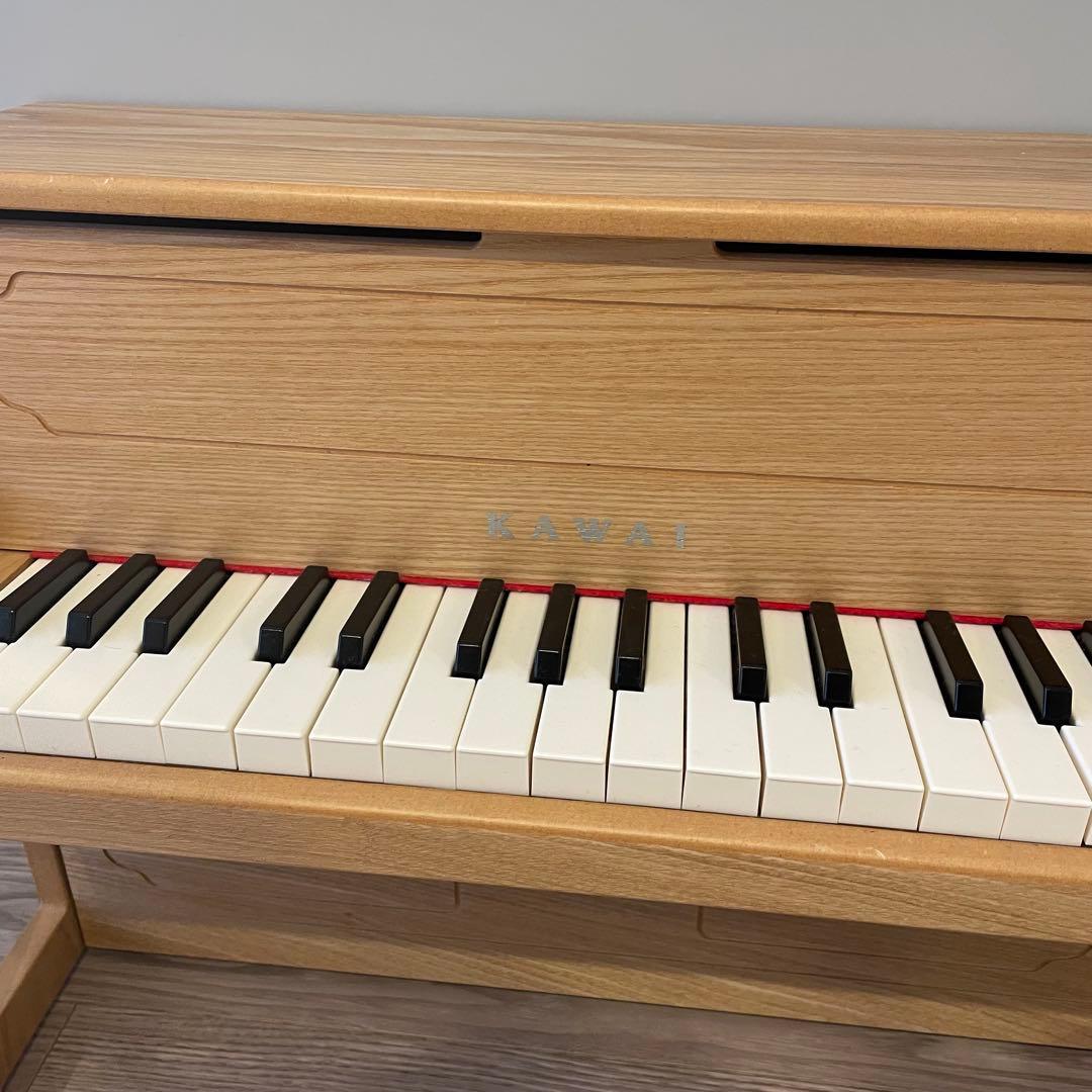 KAWAI ナチュラルウッド 32鍵 アップライトミニピアノ（箱付き）