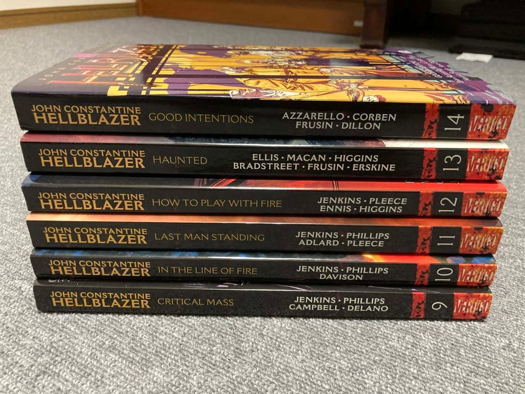 Hellblazer ヘルブレイザー 第9巻～第14巻 セット まとめ売り