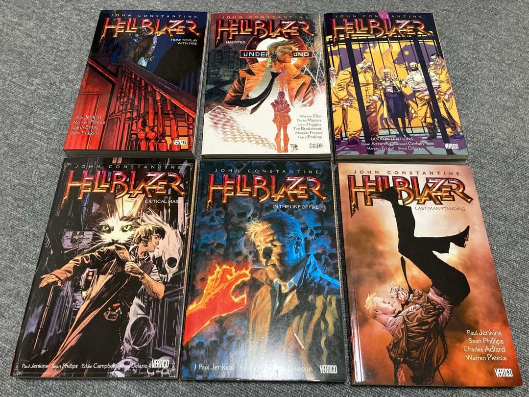 Hellblazer ヘルブレイザー 第9巻～第14巻 セット まとめ売り