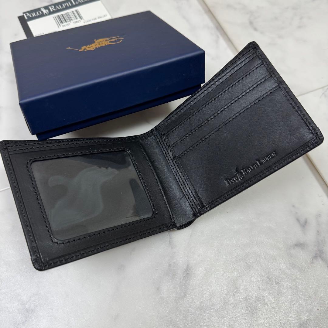【新品】ポロラルフローレン 財布 二つ折り チェック柄