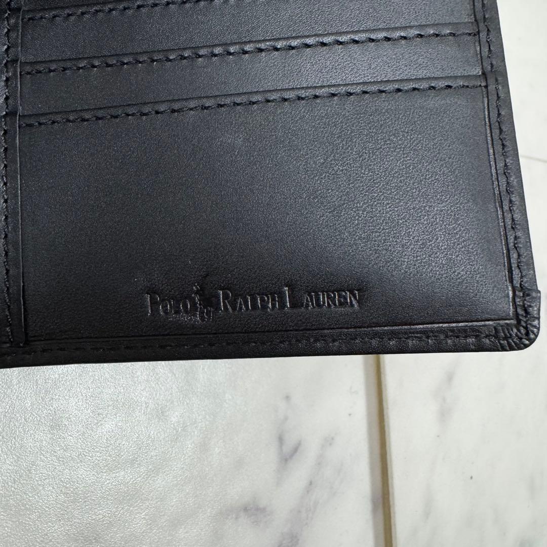 【新品】ポロラルフローレン 財布 二つ折り チェック柄