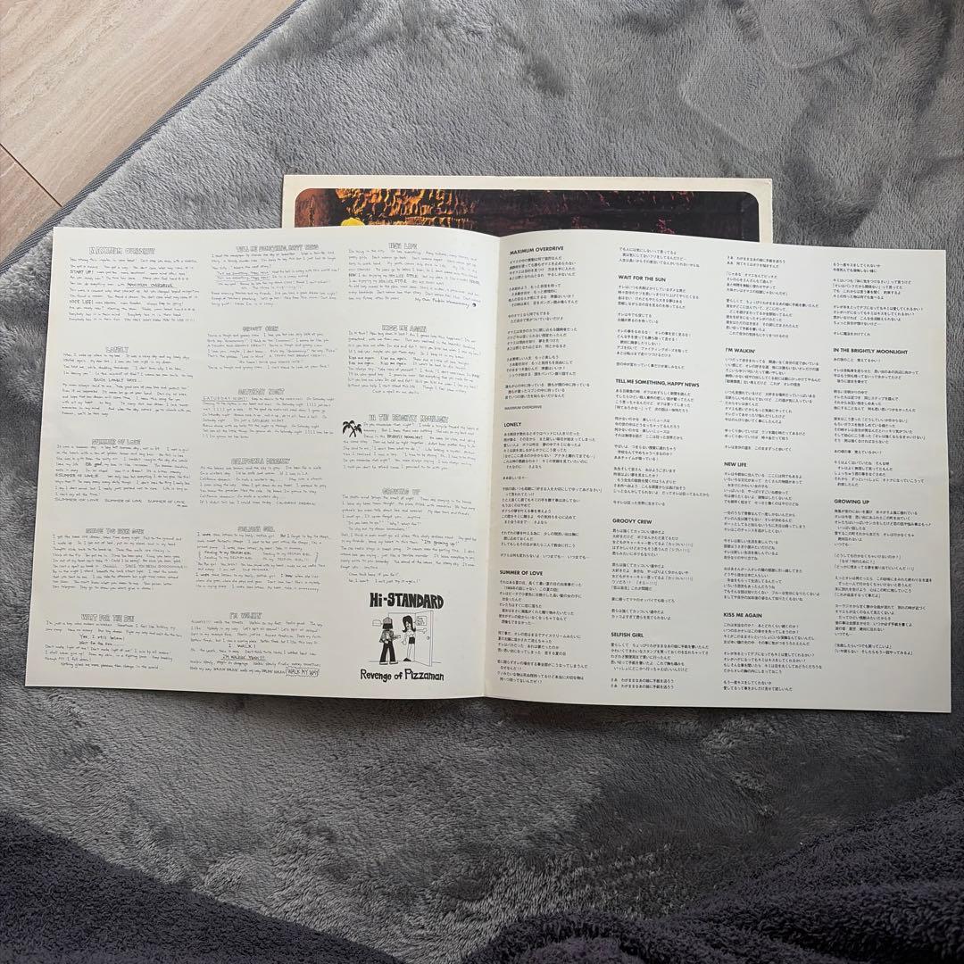 Hi-Standard GROWING UP 限定版LP