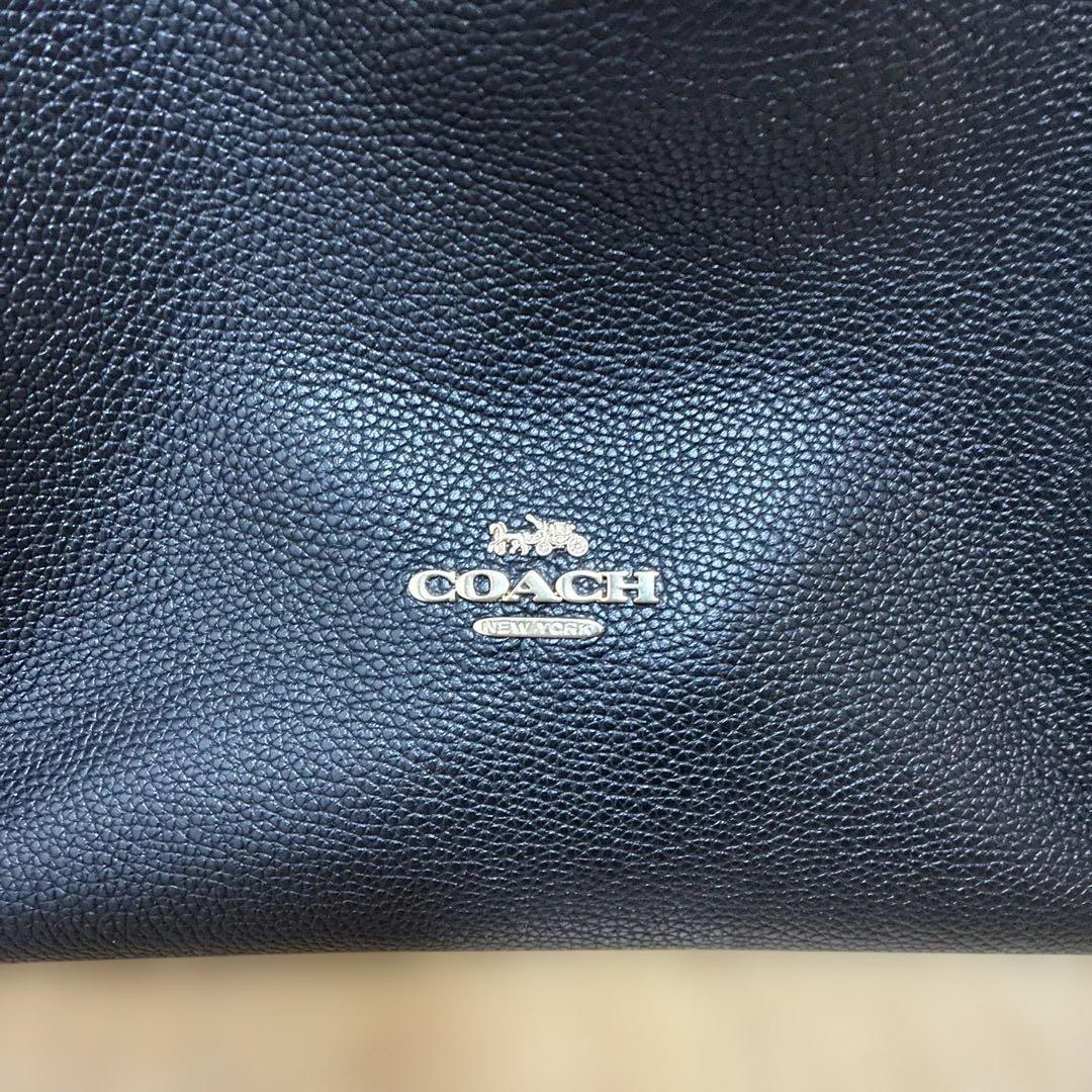 COACH ブラック ハドリーホーボ　レザー　バッグ