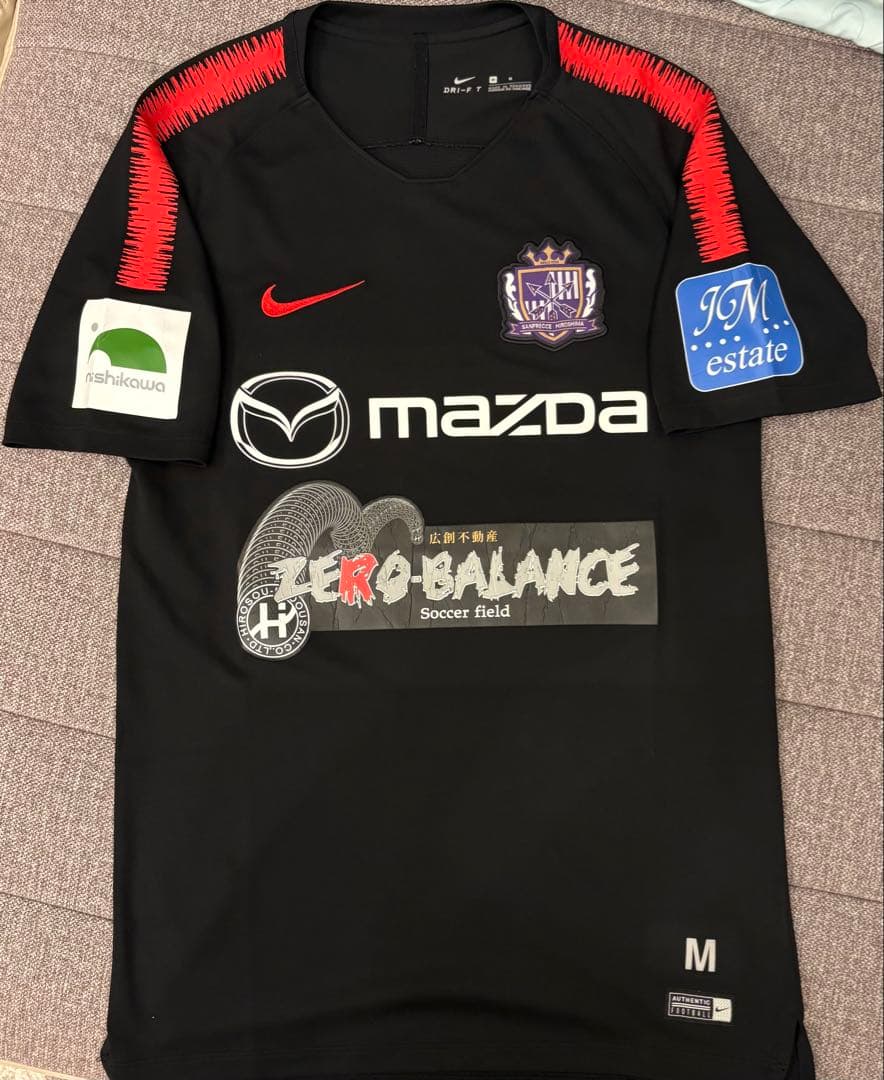 Jリーグ サンフレッチェ広島 選手支給品 練習着 プラクティスTシャツ Mサイズ