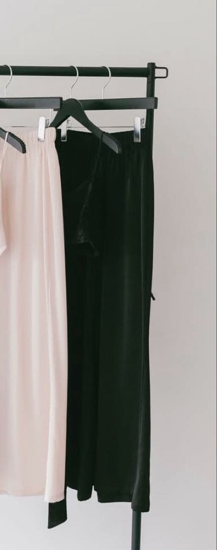 marte LUCKY BAG 2026 BAG 2026 サテンパンツ　黒