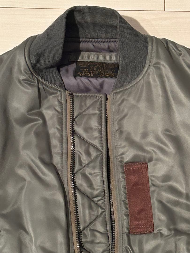 リアルマッコイズ MA-1 フライトジャケット SMALL