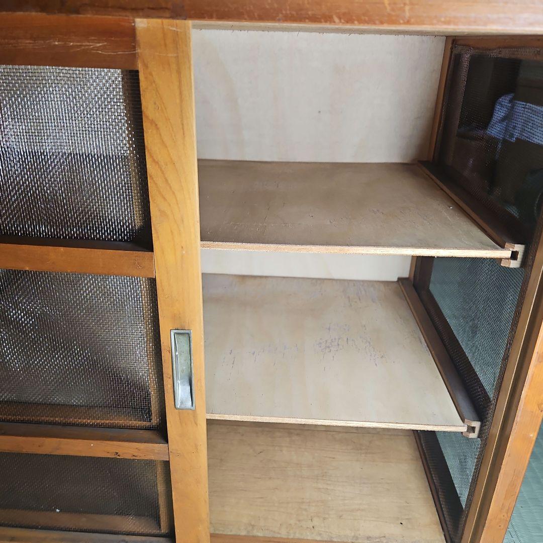 昭和レトロ　食器　水屋