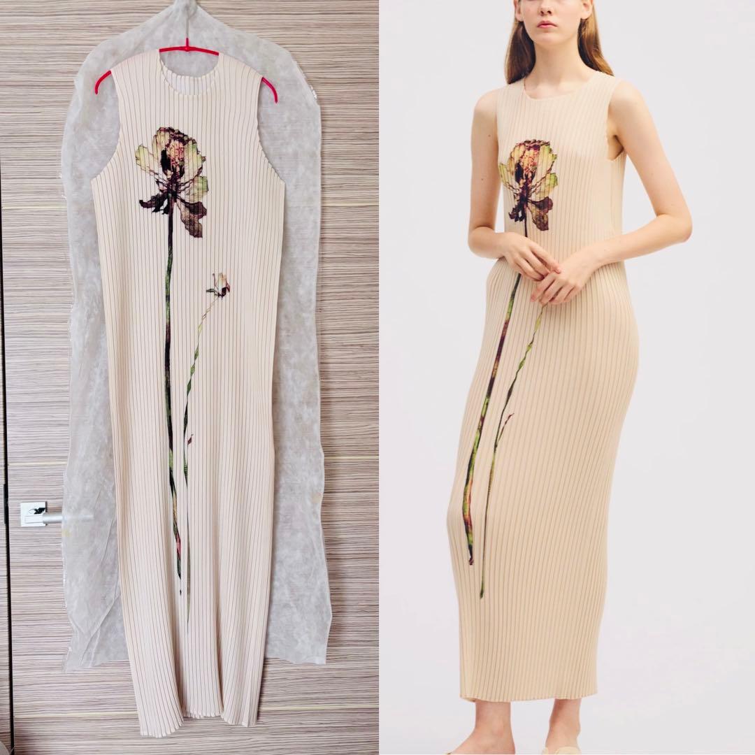 2025SS イッセイミヤケPRESSED FLORA PLEATSワンピース