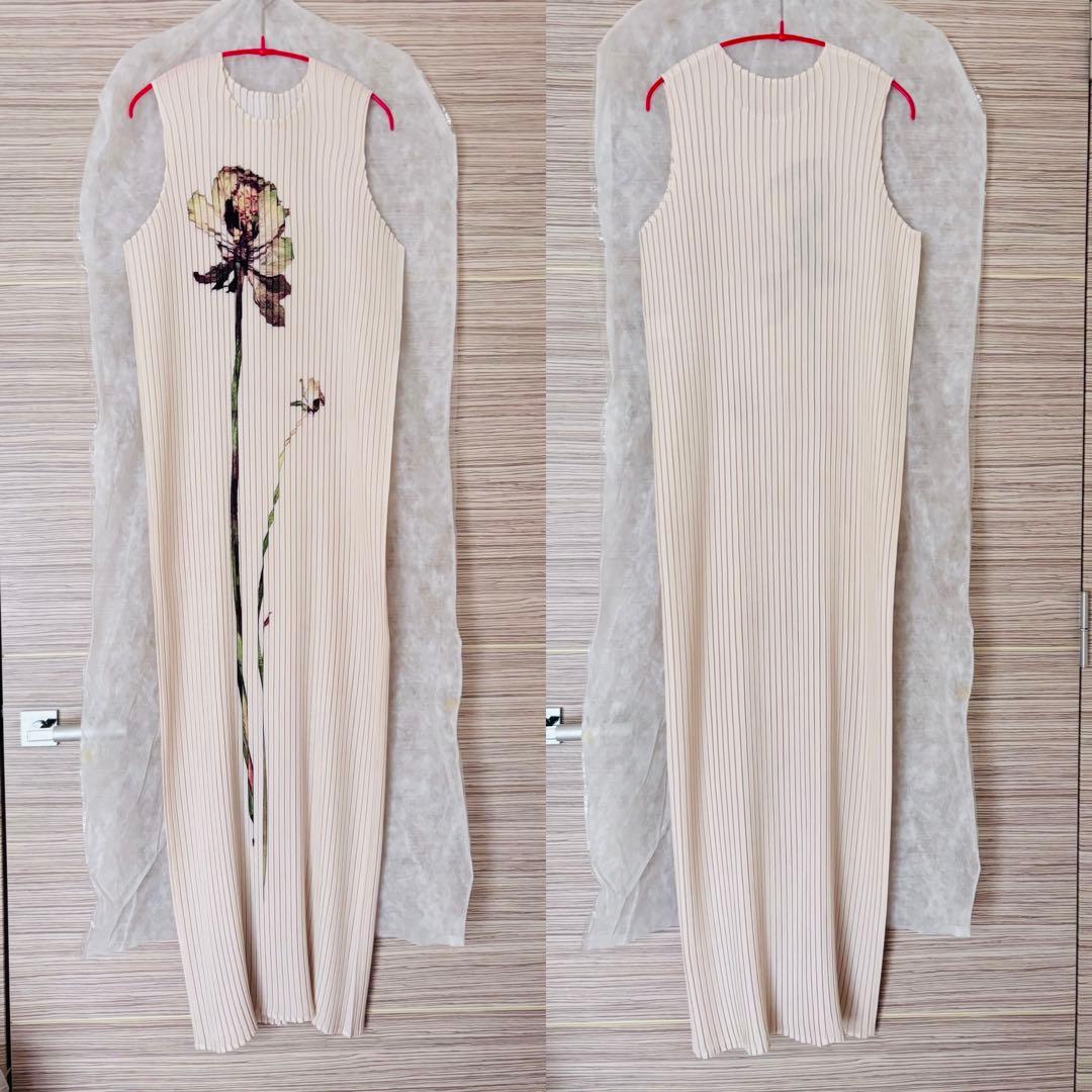 2025SS イッセイミヤケPRESSED FLORA PLEATSワンピース