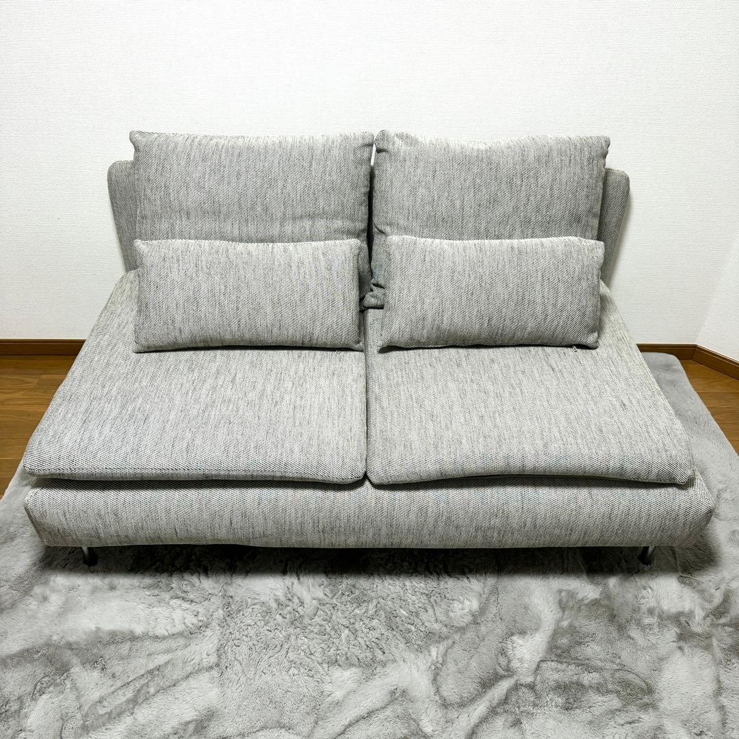 koto☆【使用半年未満！】IKEA ソーデルハムン 3人掛けコンパクト