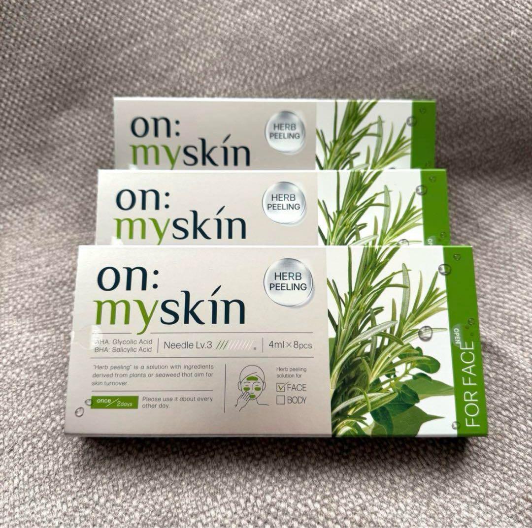 新品未使用on:myskin オンマイスキン ハーブピーリング フェイス 顔