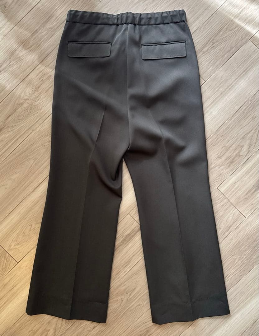 【THE RERACS】THE EASY SLACKS FLARE(KHAKI)