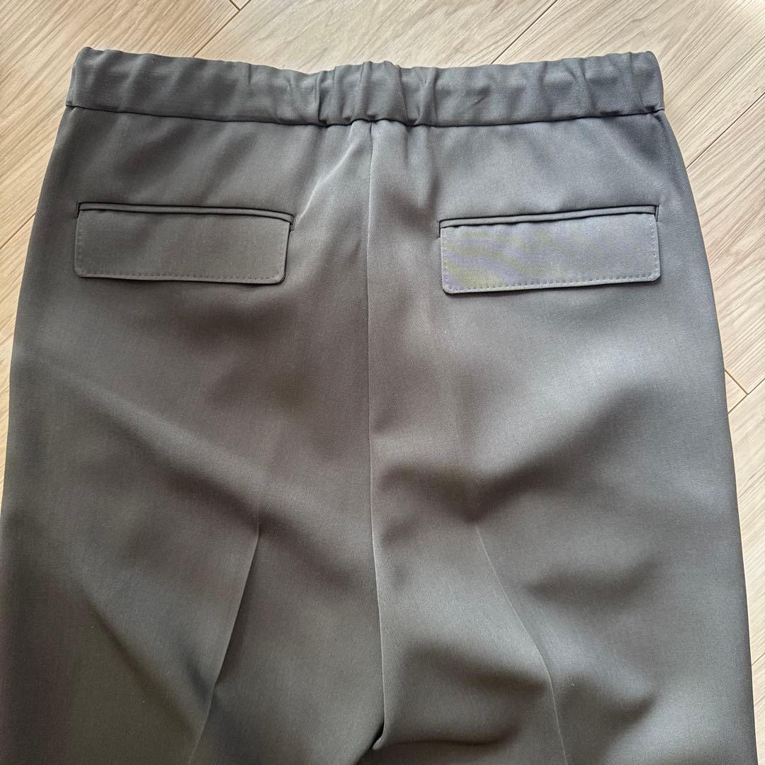 【THE RERACS】THE EASY SLACKS FLARE(KHAKI)