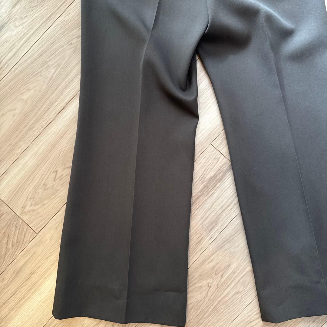 【THE RERACS】THE EASY SLACKS FLARE(KHAKI)