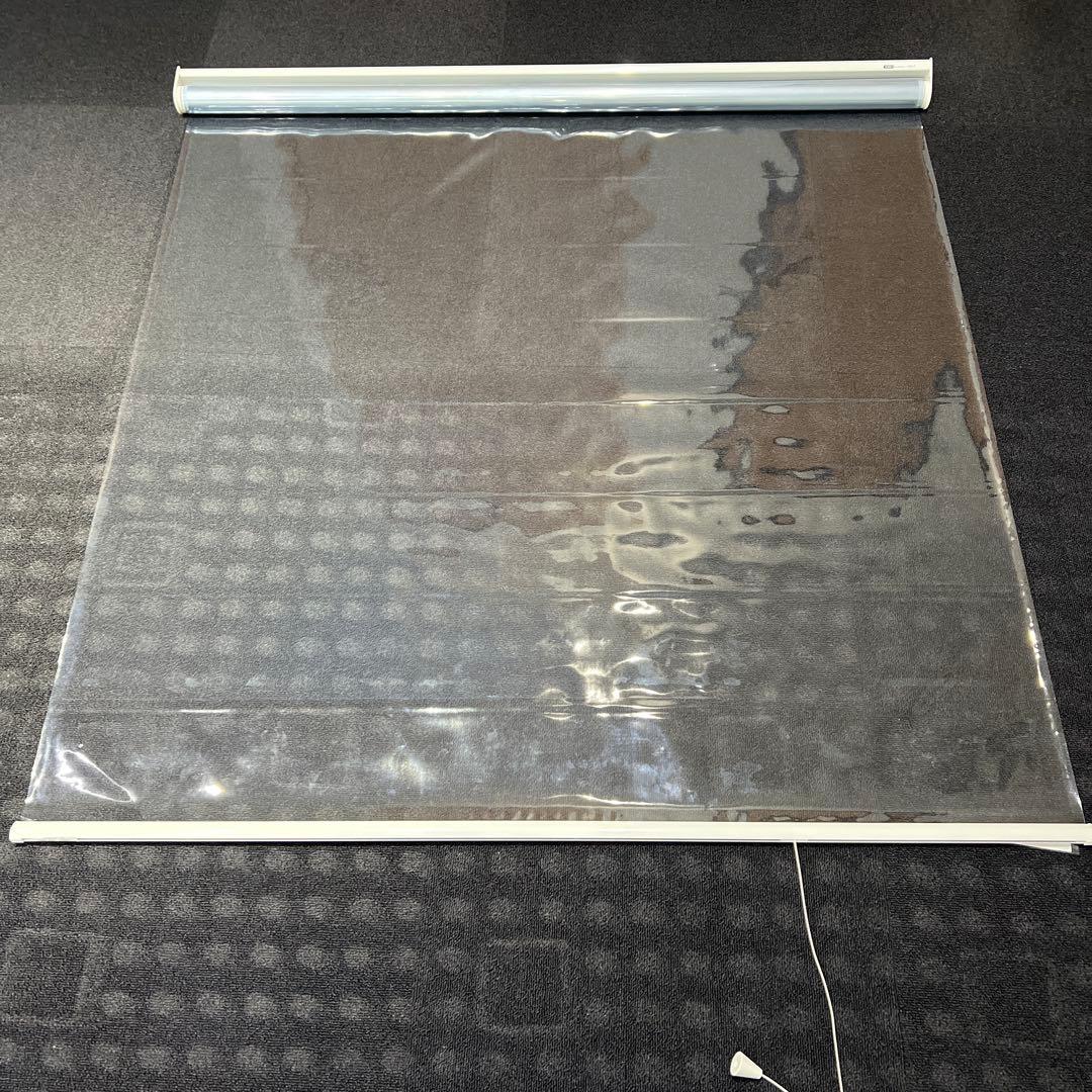 立川ブラインド　ロールスクリーン 透明　120×200 3セット